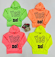 Кофта-топ з каптуром  для дівчинки 9-12 років. 3 нитки начіс, фото 3