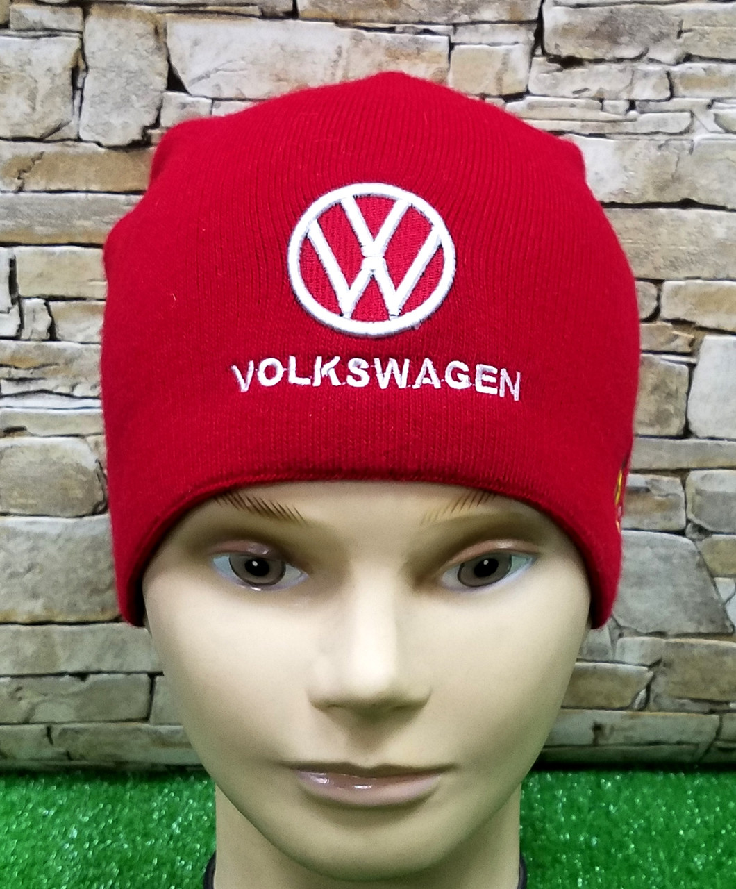 Шапка стильна ковпак WOLKSWAGEN Motorsport Fleece