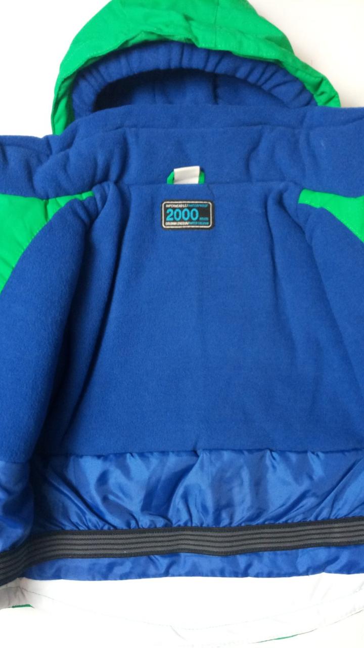Зимний комплект курточка+ полукомбинезон для мальчика Brugi Италия YM1R зеленый 92-98 - фото 5 - id-p403144167