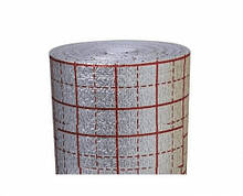 Полотна ламіновані фольгою з розміткою для теплої підлоги