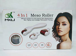 Мезороллер для обличчя і тіла 4 в 1 Meso Roller