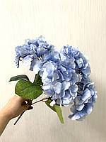 Штучна гортензія преміум ( блакитна 43 см ), фото 3