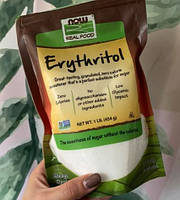 Эритритол сахарозаменитель NOW Erythritol 454 g