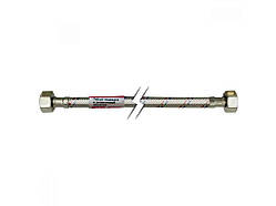 Шланг для води в силікон.обол, гайки нержавійка 1/2 ГГ-200 см ZX3016 ТМ ZERIX