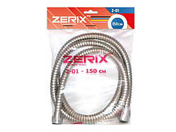 Шланг для душу 150см ZX0198 (Chr.Z-01) гуманерж. ТМ ZERIX