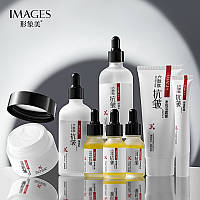 Подарочный набор для лица с пептидами Images Anti-Wrinkle Essense Set With Six Peptides, 6 предметов