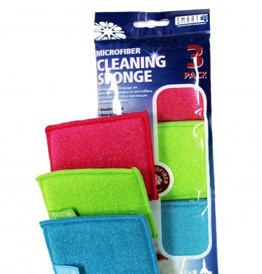 Набір губок для миття посуду (Smart, Швеція), фото 1