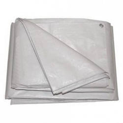 Тент 4х6 кв.м тарпауліновий з металевими люверсами 150g/m2