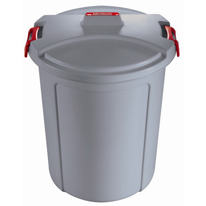 Відро-контейнер для сміття з кришкою 75л, d55 h65 Heidrun Refuse (HDR-1464)