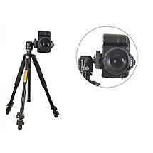 Професійний штатив для камери 160 см Beike QZSD Q304, фото 5