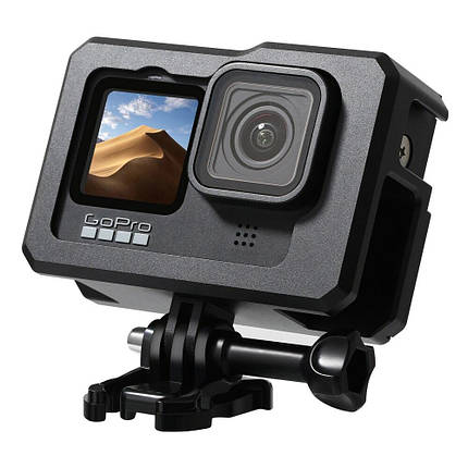 Рамка GoPro 10/9 алюмінієва холодний башмак ACprof GP916, фото 3