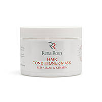 Маска-кондиціонер для волосся з червоними водоростями та кератином Rena Rosh