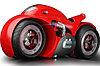 Радіокерований мотоцикл червоний drift motorcycle mist spray car іграшковий мотоцикл-перевертень, фото 4