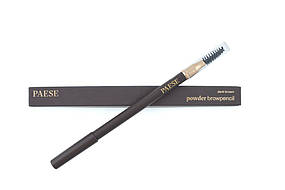 ОЛІВЕЦЬ ДЛЯ БРІВ POWDER PENCIL BROW PAESE (dark brown)