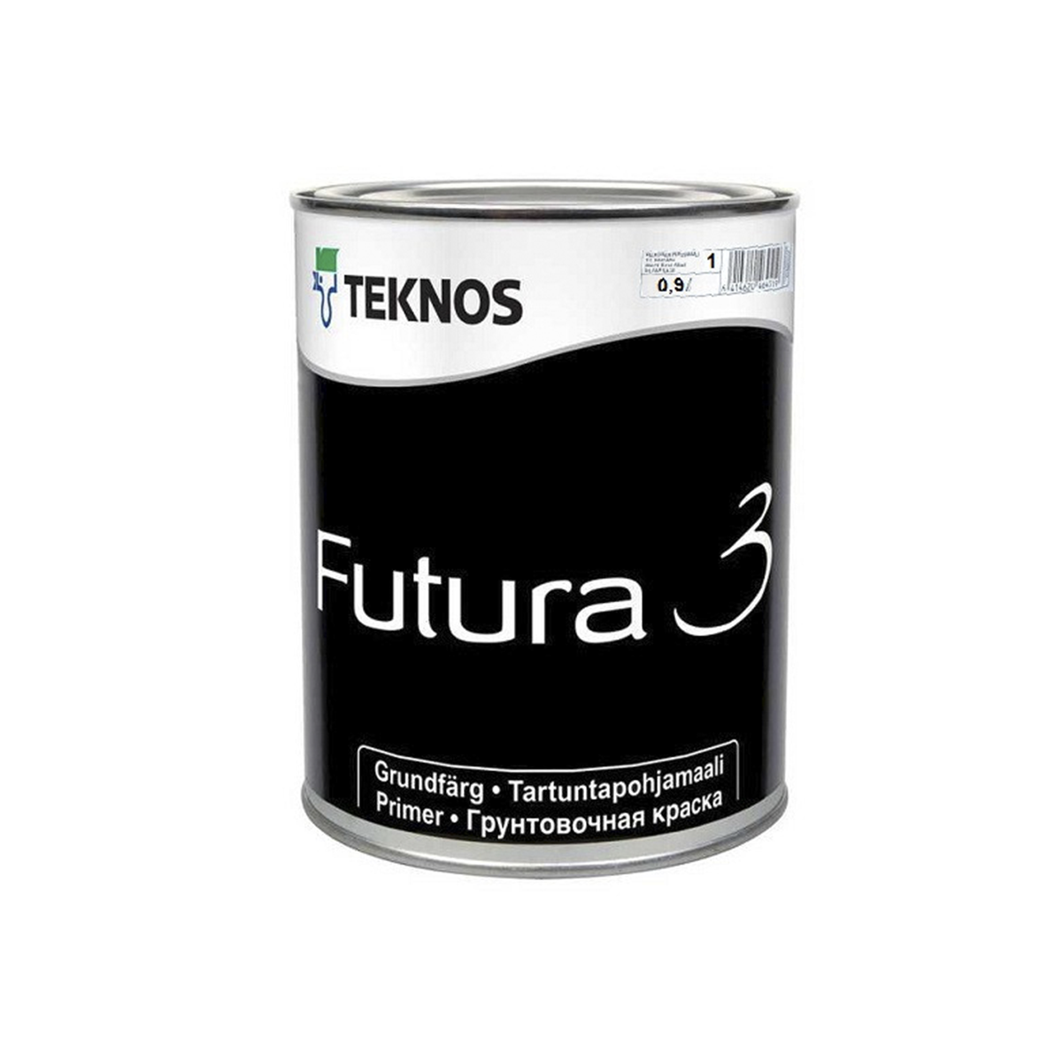 Грунт-фарба Teknos Futura 3 матовий 0.9л