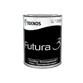 Грунт-фарба Teknos Futura 3 матовий 0.9л