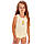 Комплект білизни рібана для дівчинки жовтий розмір 110 см, фото 2