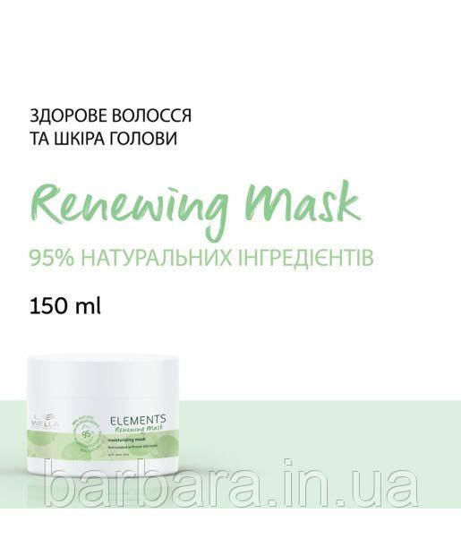 Маска регенерувальна Wella Elements ELE RENEW