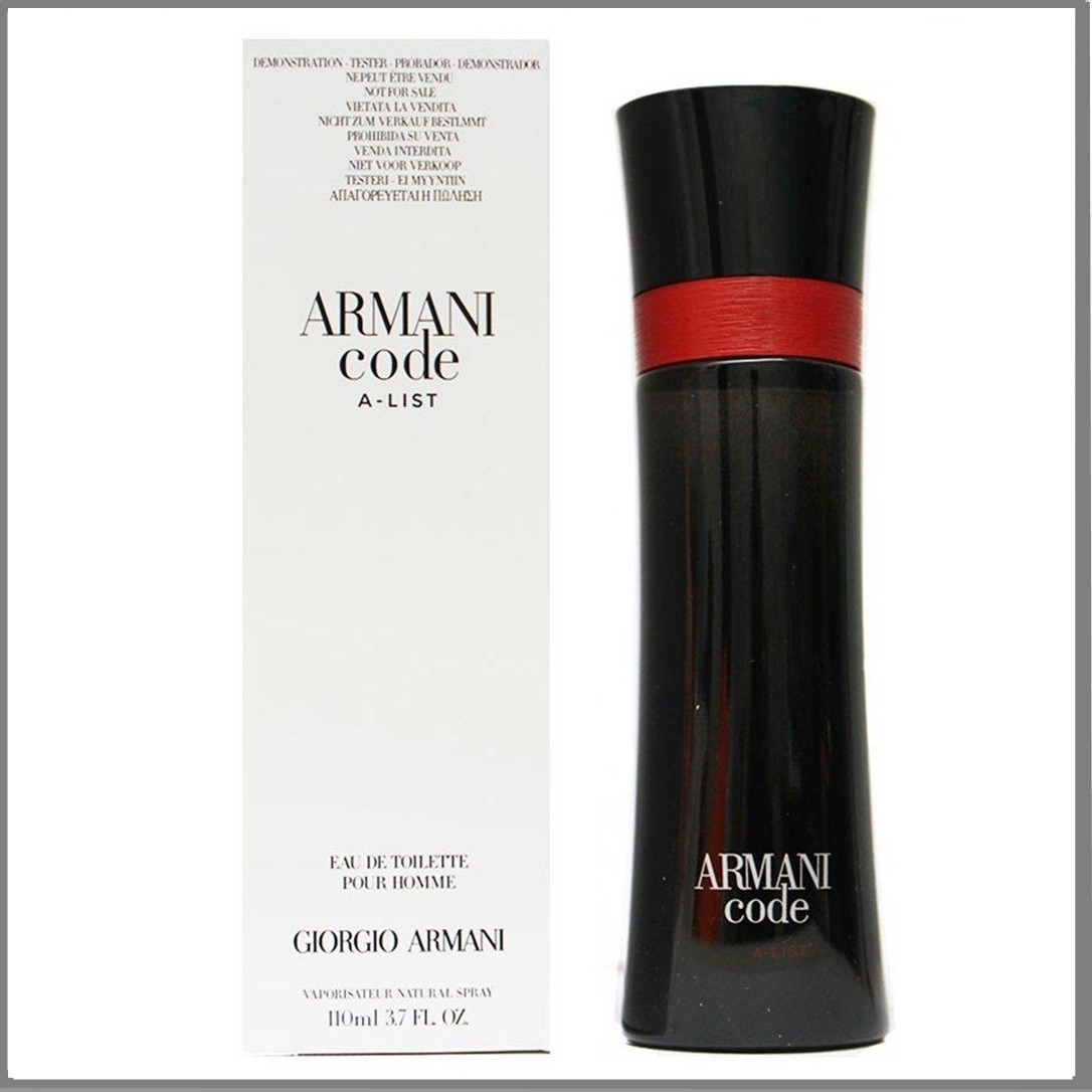 Giorgio Armani Code A-List туалетна вода 75 ml. (Джорджо Армані Код А-Лист)