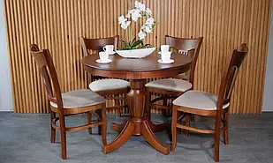 Обеденный комплект: стол Бланка и стулья Сильва Prestol™