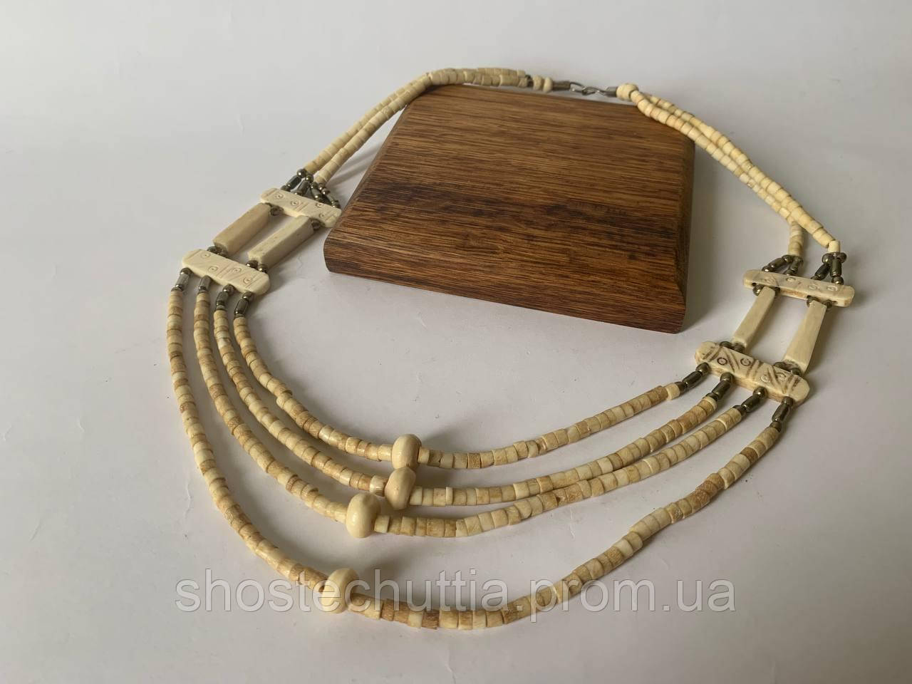 Бусы Из Кости, Костяные Украшения, Колье Из Натуральной Кости, Ожерелье ...