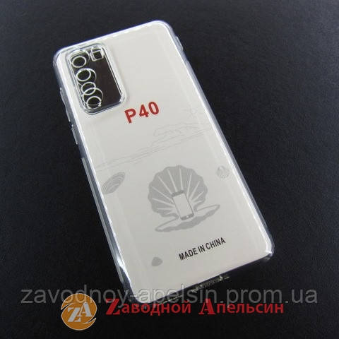Huawei P40 (ANA-AN00) прозрачный чехол защита камеры - фото 1 - id-p518800356