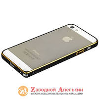 IPhone 5 5s se бампер металлический Fashion black