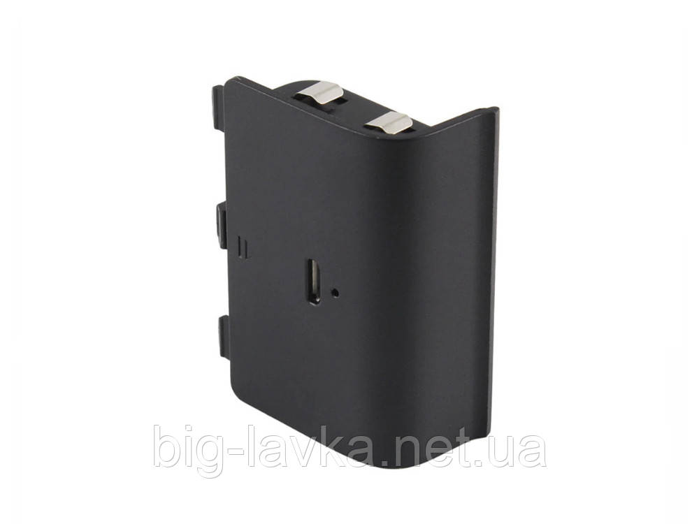 Акумулятор для джойстика Microsoft Xbox One 2400 мАч та Charge Kit (USB-кабель) Чорний