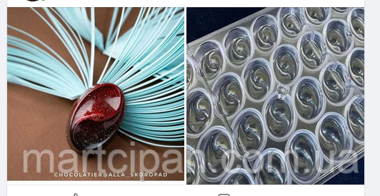 No 283 полікарбонатна форма для шоколадних цукерок Туреччина Implast, фото 1