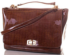 Женская сумка из экокожи Europe Mob, EM0040-4, коричневая