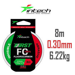 Флюорокарбон Intech First FC 8м 0.30 mm (6.22 kg / 13.7 lb)