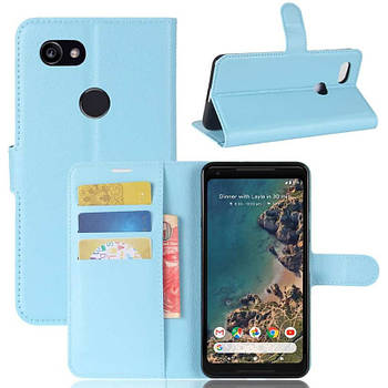 Чохол-книжка Litchie Wallet для Google Pixel 2 XL Blue