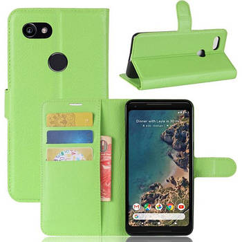 Чохол-книжка Litchie Wallet для Google Pixel 2 XL Green