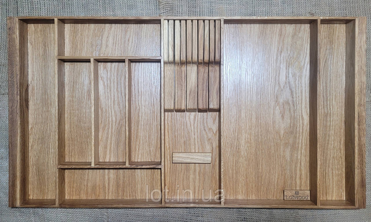 Лоток для столового приладдя P 890.500 дуб