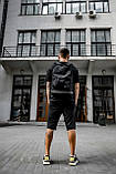 Рюкзак міський чоловічий, жіночий, для ноутбука Nike (Найк) Чорний, фото 7
