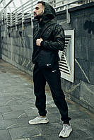 Спортивный костюм мужской Nike, Ветровка + Штаны + Барсетка в подарок