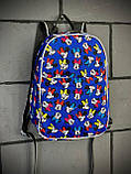 Рюкзак Mickey Mouse Жіночий | Дитячий Міський міккі маус блакитний mini, фото 2