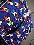 Рюкзак Mickey Mouse Жіночий | Дитячий Міський міккі маус блакитний mini, фото 3