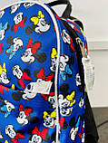 Рюкзак Mickey Mouse Жіночий | Дитячий Міський міккі маус блакитний mini, фото 10