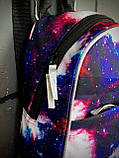 Рюкзак Space Жіночий | Дитячий Міський космос синій mini, фото 4