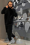 Костюм чоловічий спортивний Cosmo Intruder сірий Кофта толстовка + штани + Подарунок, фото 3