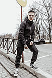 Костюм чоловічий чорний демісезонний Intruder Softshell Easy Куртка + штани осінній | весняний | летни, фото 2