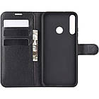 Чохол-книжка Litchie Wallet для Huawei P40 Lite E Black, фото 3