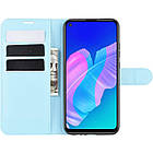 Чохол-книжка Litchie Wallet для Huawei P40 Lite E Blue, фото 5