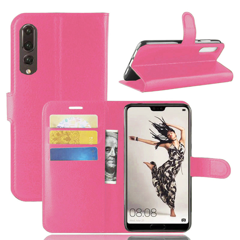Чохол-книжка Litchie Wallet для Huawei P20 Pro Rose, фото 1