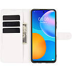 Чохол-книжка Litchie Wallet для Huawei P Smart 2021 White, фото 4