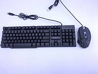 Комплект проводная клавиатура и мышь  iMICE KM-680