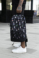 Рюкзак Intruder Rabbit Міський для ноутбука чорний портфель чоловічий | жіночий