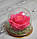 Сувенірна мило ручної роботи Трояндочка велика (у куполі), фото 3