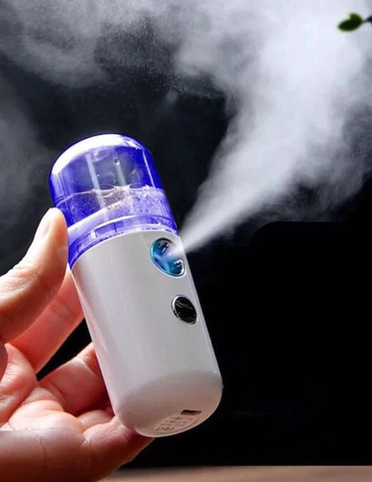 Увлажнитель для кожи лица ультразвуковой портативный Nano Spray W-718B ...